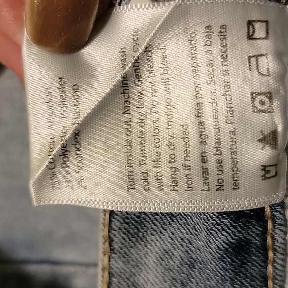 Women's Risen Tie Waist Jeans - Picture 5 of 8